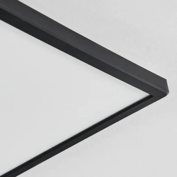 hofstein Plafonnier Folgares LED Noir, 1 lumière* Lampes Modernes