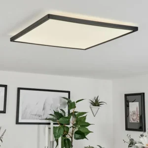 hofstein Plafonnier Folgares LED Noir, 1 lumière* Lampes Modernes