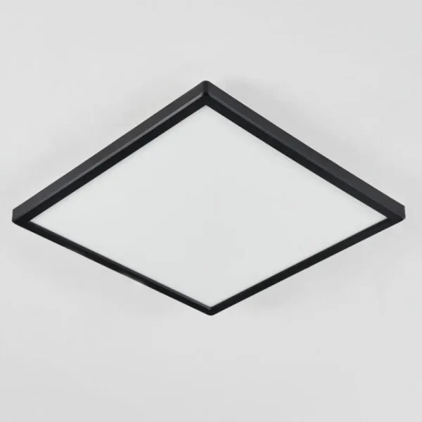 hofstein Plafonnier Folgares LED Noir, 1 lumière* Lampes Modernes