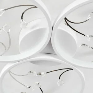 hofstein Plafonnier Fombillou LED Blanc, 1 lumière* Lampes Modernes