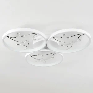 hofstein Plafonnier Fombillou LED Blanc, 1 lumière* Lampes Modernes