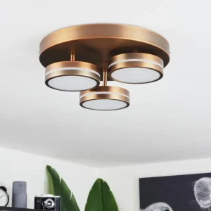 hofstein Plafonnier Huallilemu LED Vieux laiton, 3 lumières* Lampes Modernes