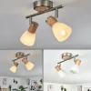 hofstein Plafonnier Icalma Écru, Nickel mat, 2 lumières* Lampes Modernes