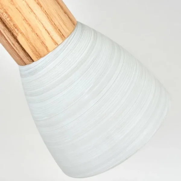 hofstein Plafonnier Icalma Écru, Nickel mat, 2 lumières* Lampes Modernes