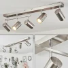 hofstein Plafonnier Javel Chrome, Nickel mat, 5 lumières* Lampes Modernes