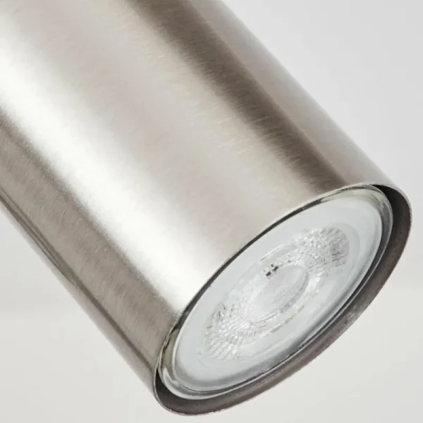 hofstein Plafonnier Javel Chrome, Nickel mat, 5 lumières* Lampes Modernes