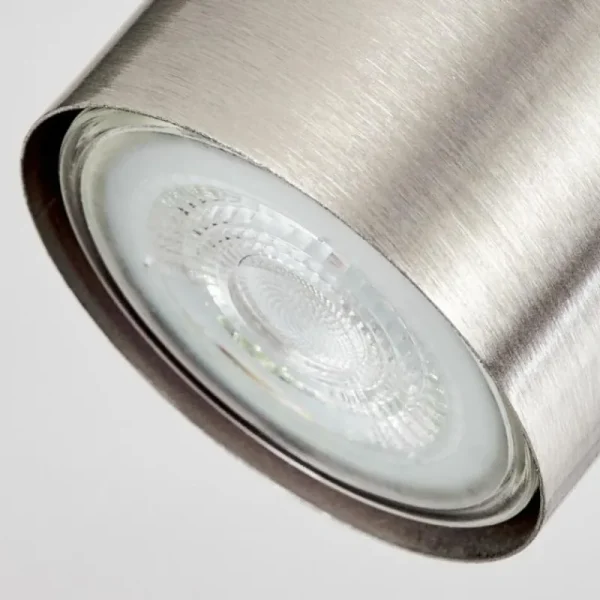 hofstein Plafonnier Javel Nickel mat, 6 lumières* Lampes Modernes