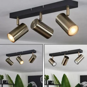 hofstein Plafonnier Javel Noir, 3 lumières* Lampes Modernes