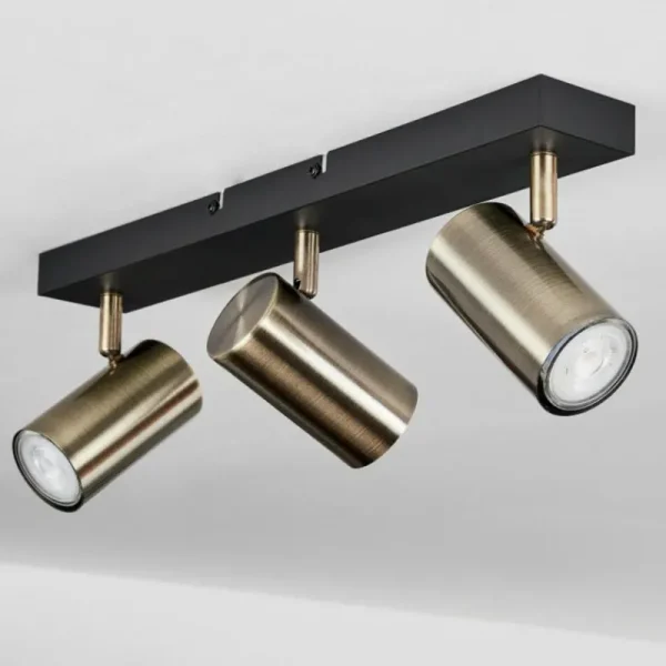 hofstein Plafonnier Javel Noir, 3 lumières* Lampes Modernes