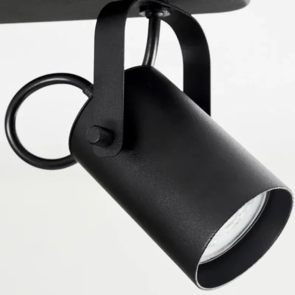 hofstein Plafonnier Kergus Noir, 4 lumières* Lampes Modernes