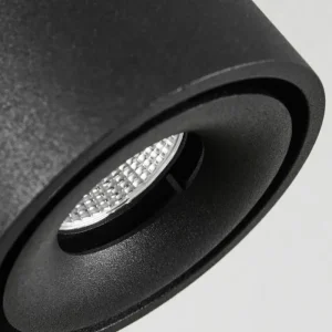 hofstein Plafonnier Laonsana LED Noir, 2 lumières* Lampes Modernes