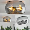 hofstein Plafonnier Lissy Noir, 3 lumières* Lampes Modernes