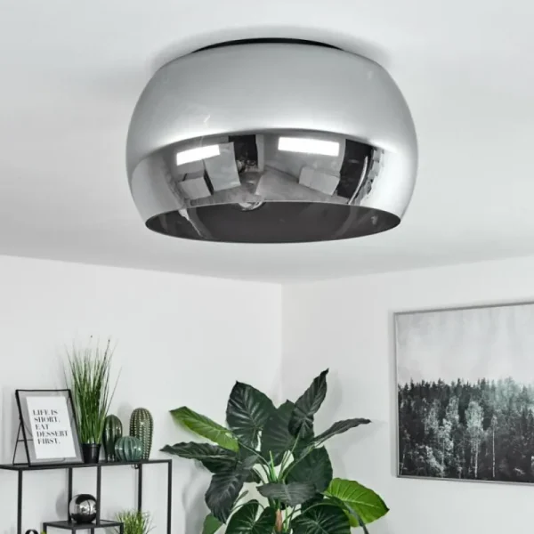 hofstein Plafonnier Lissy Noir, 3 lumières* Lampes Modernes