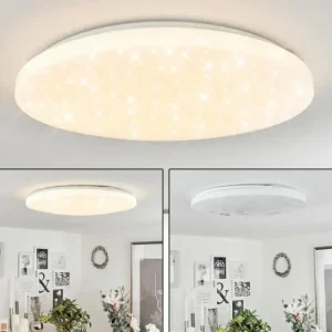 hofstein Plafonnier Melres LED Blanc, 1 lumière* Lampes Modernes