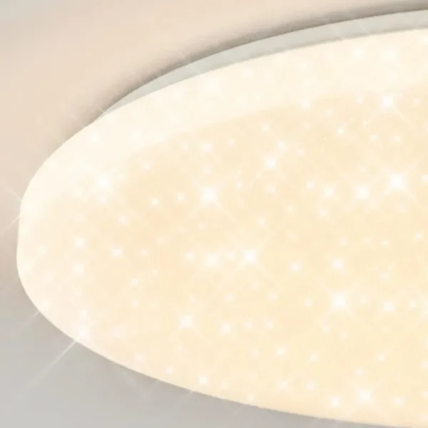 hofstein Plafonnier Melres LED Blanc, 1 lumière* Lampes Modernes