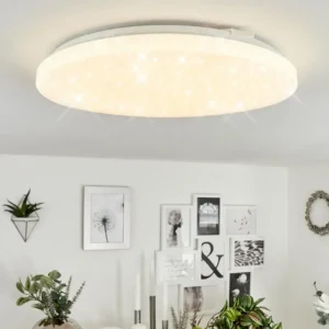 hofstein Plafonnier Melres LED Blanc, 1 lumière* Lampes Modernes