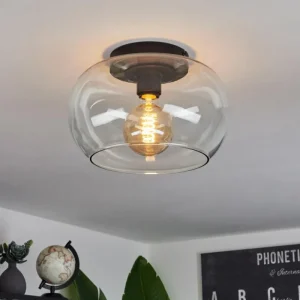 hofstein Plafonnier Molloy Clair, 1 lumière* Lampes En Verre