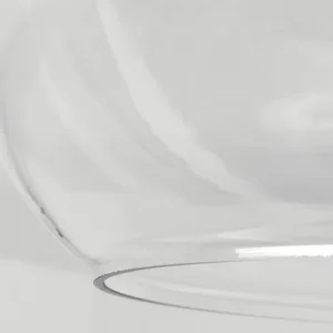 hofstein Plafonnier Molloy Clair, 1 lumière* Lampes En Verre
