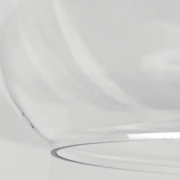hofstein Plafonnier Molloy Clair, 1 lumière* Lampes En Verre