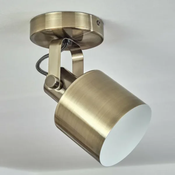 hofstein Plafonnier Neves Laiton, 1 lumière* Lampes Modernes