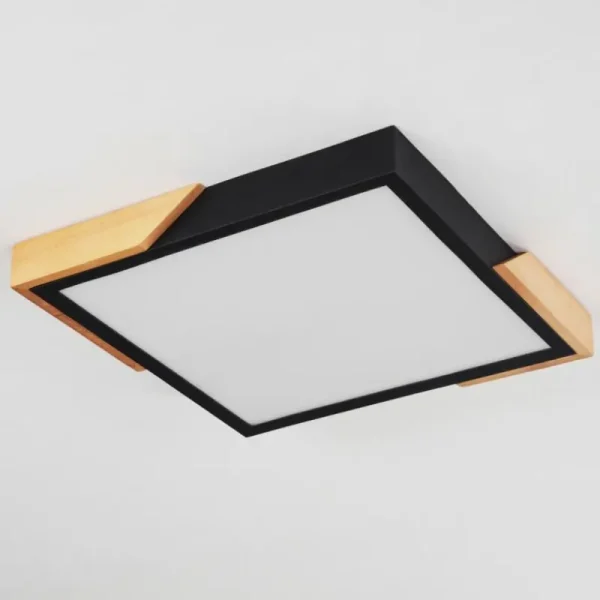 hofstein Plafonnier Pontchardon LED Écru, Noir, 1 lumière* Lampes Modernes
