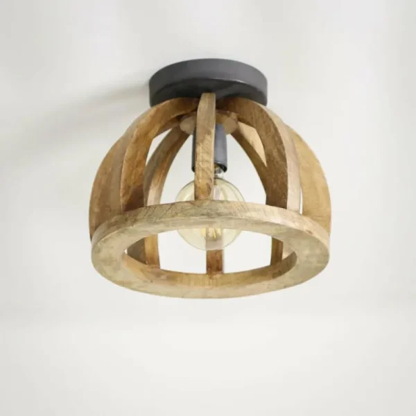 hofstein Plafonnier Portelo Noir, 1 lumière* Lampes Modernes