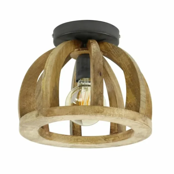 hofstein Plafonnier Portelo Noir, 1 lumière* Lampes Modernes