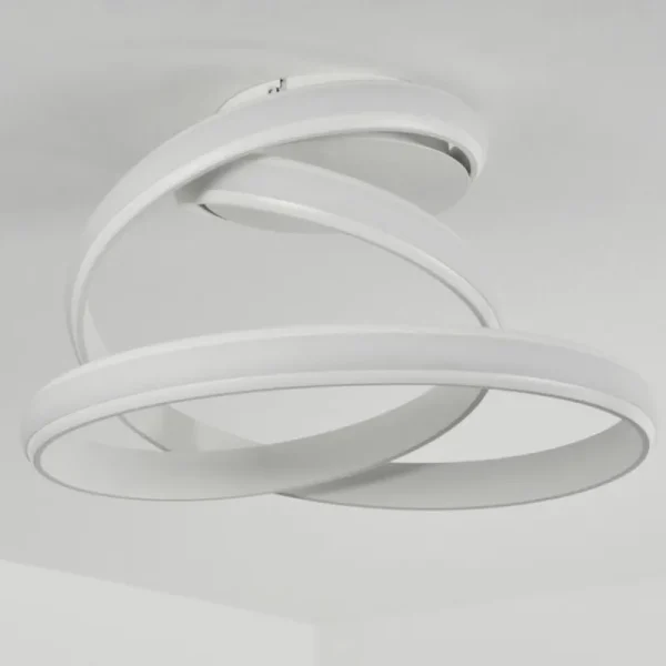 hofstein Plafonnier Ramada LED Blanc, 1 lumière* Lampes Modernes