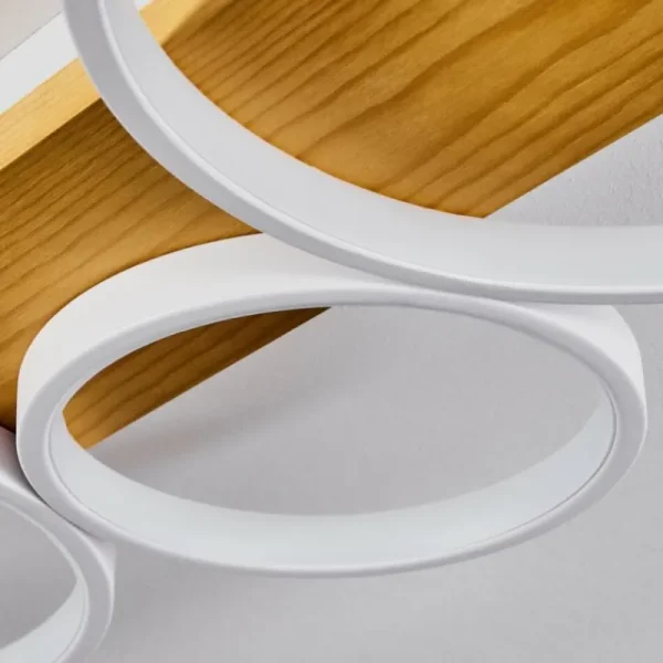 hofstein Plafonnier Rodekro LED Écru, Blanc, 1 lumière* Lampes Modernes