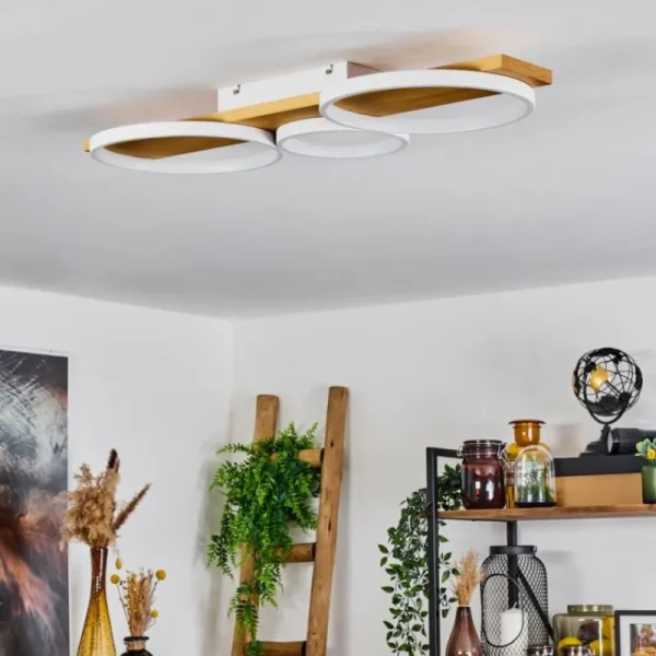 hofstein Plafonnier Rodekro LED Écru, Blanc, 1 lumière* Lampes Modernes