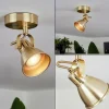 hofstein Plafonnier Salinas Laiton, 1 lumière* Lampes Modernes