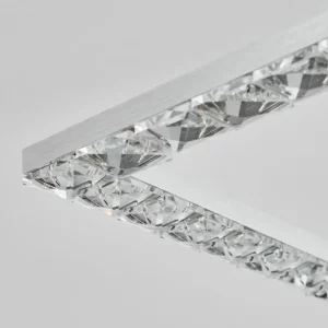hofstein Plafonnier Serranos LED Aluminium, 1 lumière* Lampes Modernes