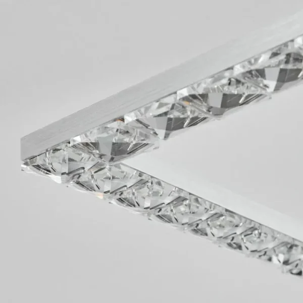 hofstein Plafonnier Serranos LED Aluminium, 1 lumière* Lampes Modernes