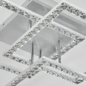 hofstein Plafonnier Serranos LED Aluminium, 1 lumière* Lampes Modernes