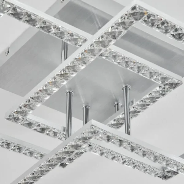 hofstein Plafonnier Serranos LED Aluminium, 1 lumière* Lampes Modernes