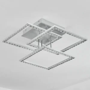 hofstein Plafonnier Serranos LED Aluminium, 1 lumière* Lampes Modernes
