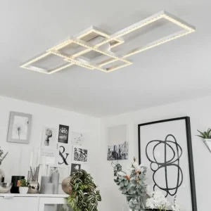 hofstein Plafonnier Serranos LED Aluminium, 1 lumière* Lampes Modernes