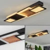 hofstein Plafonnier Sourbarie LED Brun, Couleur bois, Noir, 1 lumière* Lampes Modernes