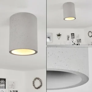 hofstein Plafonnier Stettler Gris, 1 lumière* Lampes Modernes