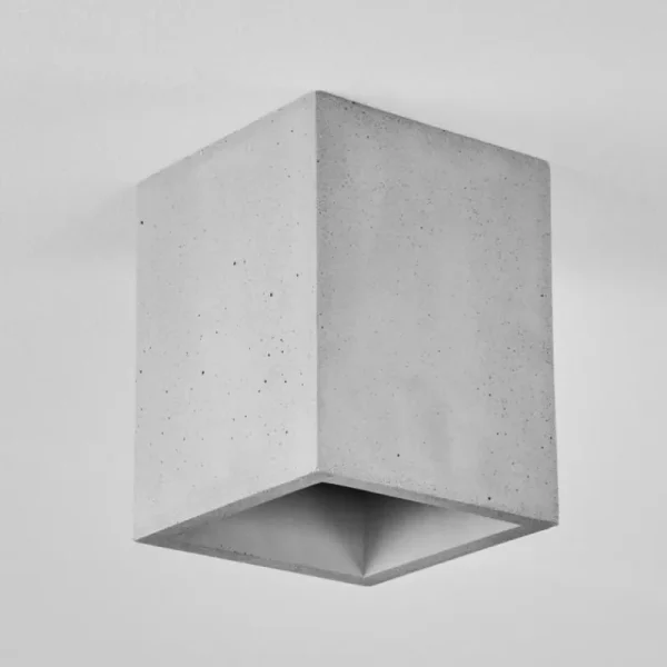 hofstein Plafonnier Stettler Gris, 1 lumière* Lampes Modernes