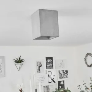 hofstein Plafonnier Stettler Gris, 1 lumière* Lampes Modernes
