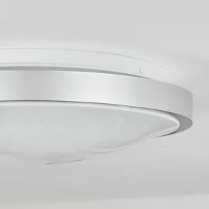 hofstein Plafonnier Subles LED Argenté, Blanc, 1 lumière, Détecteur de mouvement* Lampes Modernes