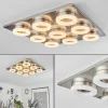 hofstein Plafonnier Thiernu LED Nickel mat, 1 lumière* Lampes Modernes