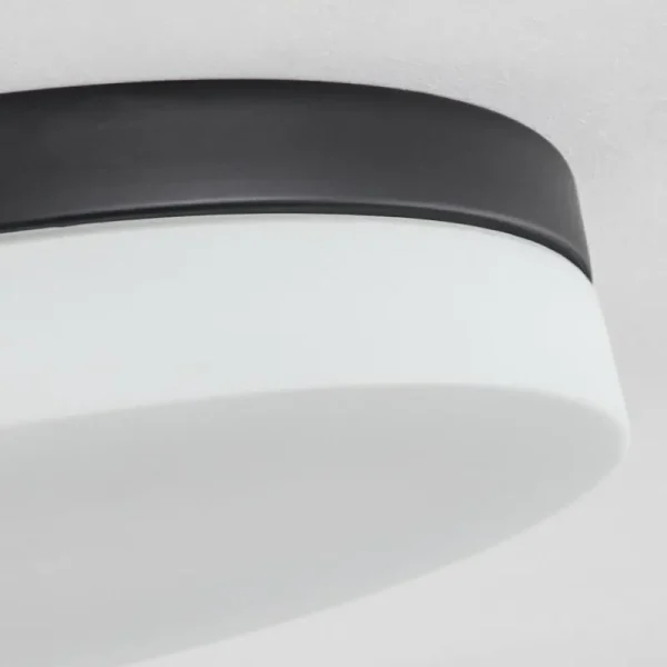 hofstein Plafonnier Valpedre Noir, 3 lumières* Lampes En Verre