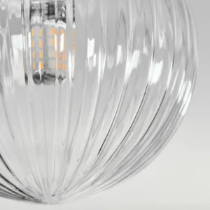 hofstein Plafonnier - Verre 10 cm, 12 cm, 15 cm Chehalis Clair, 10 lumières* Lampes Modernes