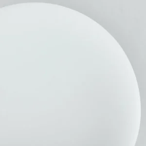 hofstein Plafonnier - Verre 10 cm, 12 cm, 15 cm Chehalis Or, Noir, 6 lumières* Lampes En Verre