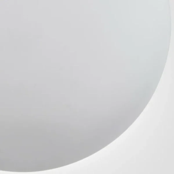 hofstein Plafonnier - Verre 10 cm, 12 cm Chehalis Blanc, 4 lumières* Lampes En Verre