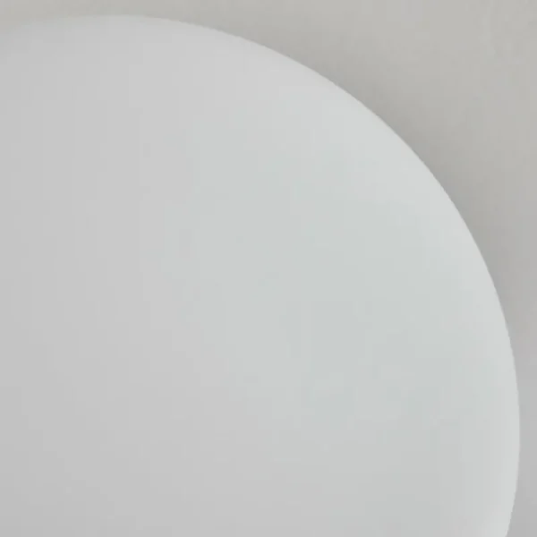 hofstein Plafonnier - Verre 12 cm, 15 cm Chehalis Blanc, 6 lumières* Lampes En Verre