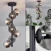 hofstein Plafonnier - Verre 10 cm Chehalis Clair, Fumé, 8 lumières* Lampes Modernes