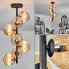 hofstein Plafonnier - Verre 12 cm Chehalis Ambre, 8 lumières* Lampes Modernes